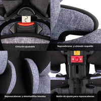 Thumbnail for Autoasiento Para Carro Silla de Bebe Seguridad 9 meses A 11 Años