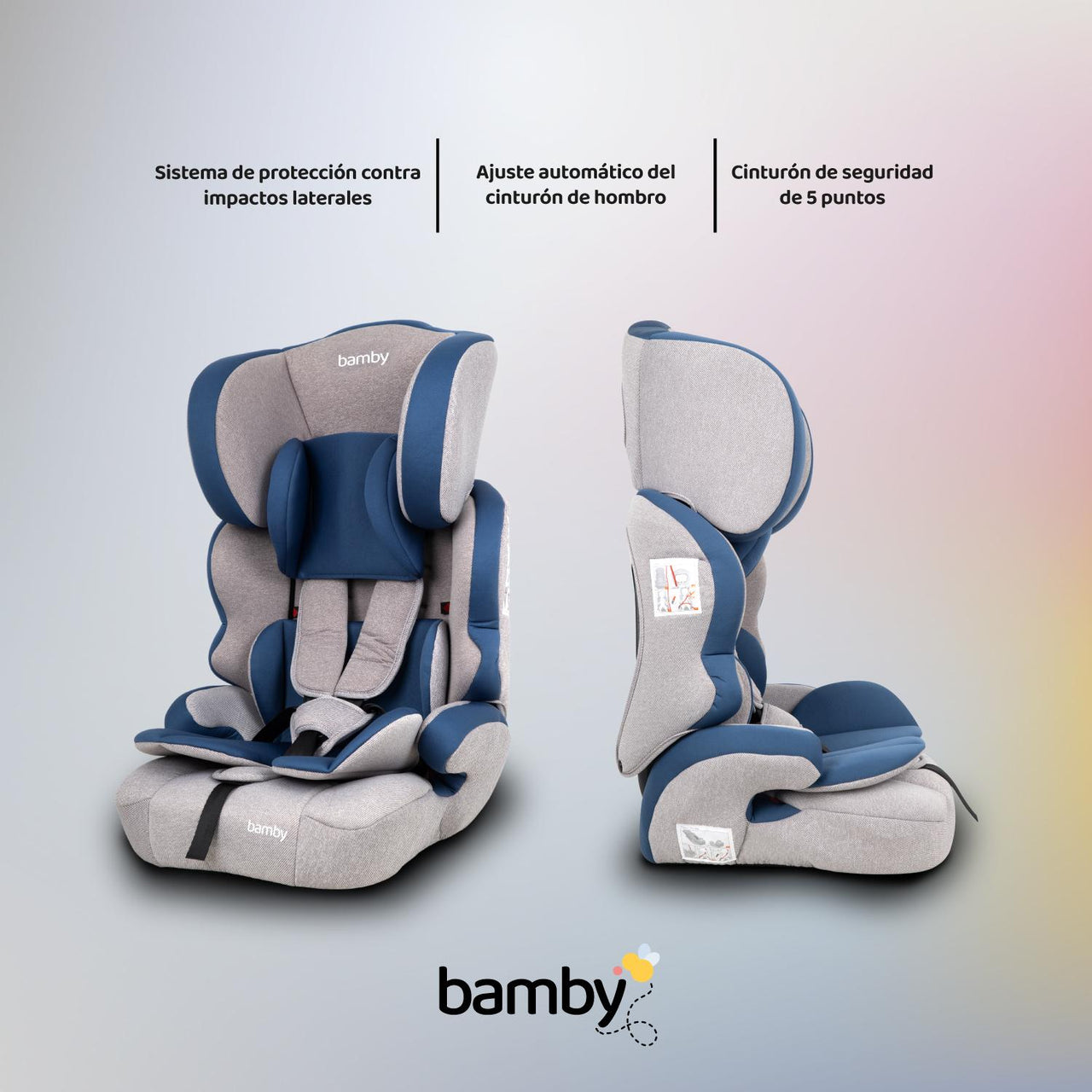 Autoasiento Para Carro Silla de Bebe Seguridad 9 meses A 11 Años