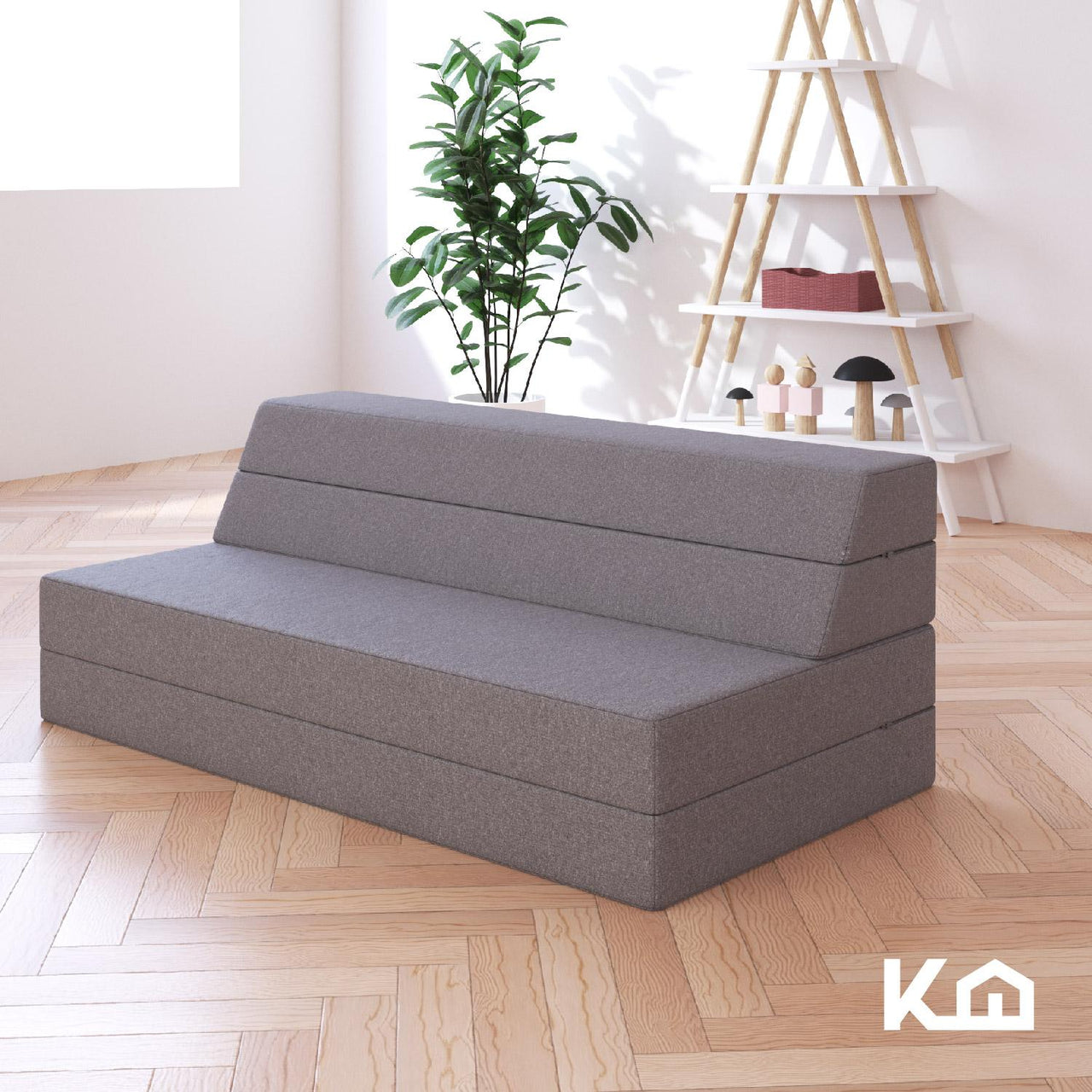 Sofa Cama Sillon Plegable Matrimonial 2 en 1 Colchón Sala