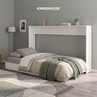 Thumbnail for Base Cama Individual Abatible Blanca KingsHouse Desmontable