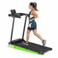 Thumbnail for Caminadora Eléctrica Plegable 2 HP Banda Correr Vel 1-10km/h