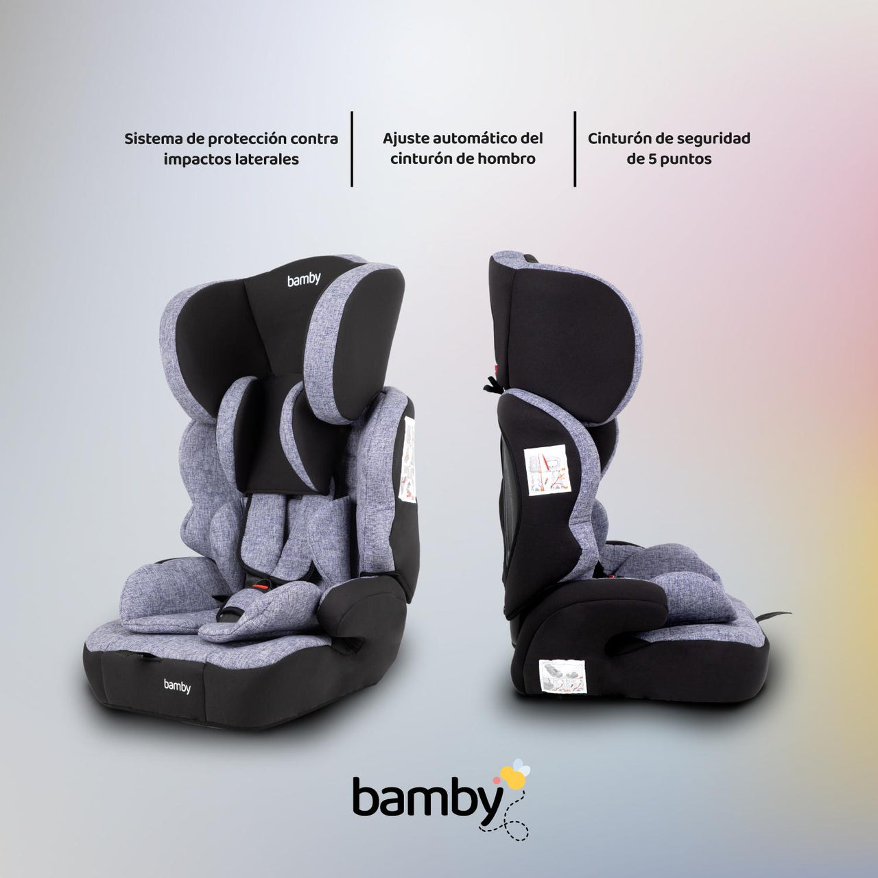 Autoasiento Para Carro Silla de Bebe Seguridad 9 meses A 11 Años