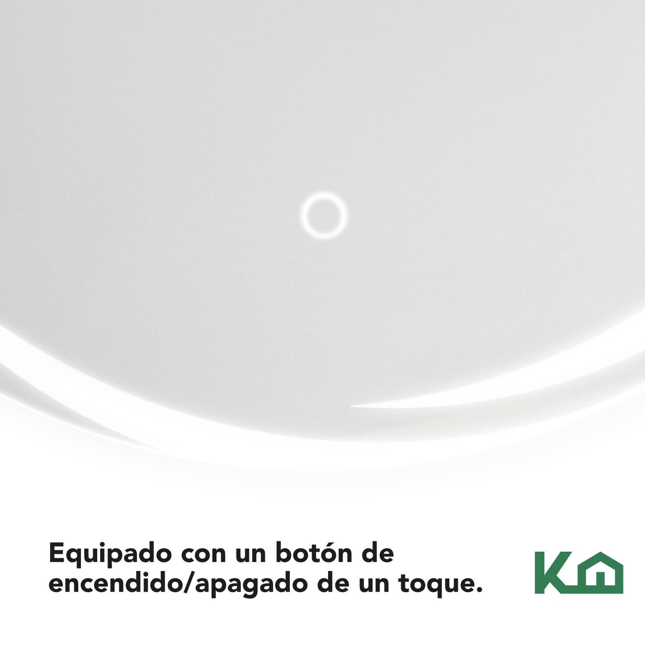 Espejo Kit Para Baño Con Luz Led Sistema Touch